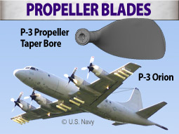 7076-T6 Aluminum Alloy P-3 Orion Propeller Taper Bore Application Note